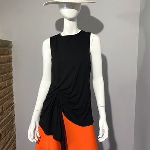 Express sleeveless blouse black